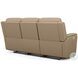 Henry Brown Leather Power Reclining Sofa with Power Headrest and Lumbar