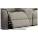 Henry Brown Power Reclining Console Loveseat with Power Headrest and Lumbar