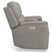Henry Brown Power Reclining Console Loveseat with Power Headrest and Lumbar
