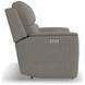 Henry Brown Power Reclining Console Loveseat with Power Headrest and Lumbar