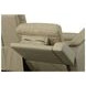 Henry Brown Leather Power Reclining Console Loveseat with Power Headrest and Lumbar