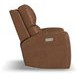 Linden Caramel Leather Zero Gravity Swivel Gliding Power Recliner with USB Charging and Heat Massage