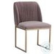 Nevin Blush Purple Dining Chair Set Of 2