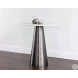 Damon Gunmetal Bar Table