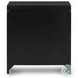 Belmont Black 2 Drawer Nightstand