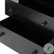 Belmont Black 2 Drawer Nightstand
