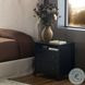 Belmont Black 2 Drawer Nightstand