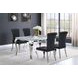 Carone Black Side Chair Set of 4