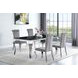 Carone Grey Side Chair Set of 4