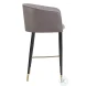 Hampton Flint Grey And Napa Taupe Bar Stool