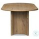 Paden Worn Oak Veneer 94" Oval Dining Table