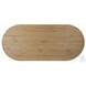 Paden Worn Oak Veneer 94" Oval Dining Table