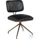 Virtu Bravo Black Swivel Chair Set Of 2