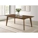 Malone Dark Walnut Rectangular Dining Table