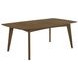 Malone Dark Walnut Rectangular Dining Table