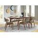 Malone Dark Walnut Rectangular Dining Table