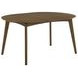 Malone Dark Walnut Extendable Round Dining Table