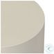 Ivan White Concrete Round End Table