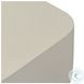Ivan White Concrete Square End Table