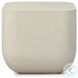 Ivan White Concrete Square End Table