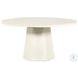 Bowman White Concrete Outdoor Dining Table