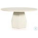 Bowman White Concrete Outdoor Dining Table