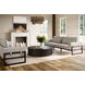 Belinda Symphony Greige and Bravo Cognac Sofa