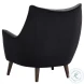 Sorrel Polo Club Kohl Grey And Abbington Black Lounge Chair