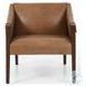 Bauer Dakota Warm Taupe Leather Chair