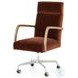 Bryson Distressed Nettlewood Burnt Auburn Desk Chair
