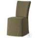 Vista Broadway Olive Slipcovered Dining Chair Set of 2