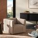 Augustine Crypton Nomad Taupe Performance Fabric Swivel Chair