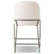 Astrud Crypton Nomad Snow Performance Fabric Counter Height Stool