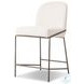 Astrud Crypton Nomad Snow Performance Fabric Counter Height Stool