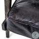 Brooks Rialto Ebony Leather Lounge Chair