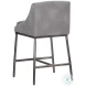 Dalary Bravo Metal And Polo Club Stone Counter Height Stool
