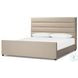 Daphne Alcala Taupe Performance Fabric King Upholstered Bed