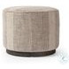 Sinclair Manchester Flint Round Ottoman