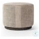 Sinclair Manchester Flint Round Ottoman