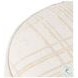 Sinclair Sheffield Ivory Round Ottoman