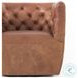 Hanover Heirloom Sienna Leather Swivel Chair