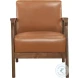 Jax Brown Accent Chair