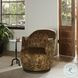 Aurora Balkan Ochre Swivel Chair