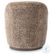 Aurora Taupe Shearling Swivel Chair
