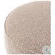 Sinclair Barrow Taupe Performance Fabric Large Round Ottoman