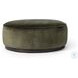 Sinclair Surrey Olive Large Round Ottoman