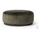 Sinclair Surrey Olive Large Round Ottoman