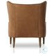 Marlow Palermo Cognac Leather Wing Chair