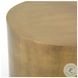Cameron Ombre Antique Brass End Table