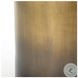 Cameron Ombre Antique Brass End Table